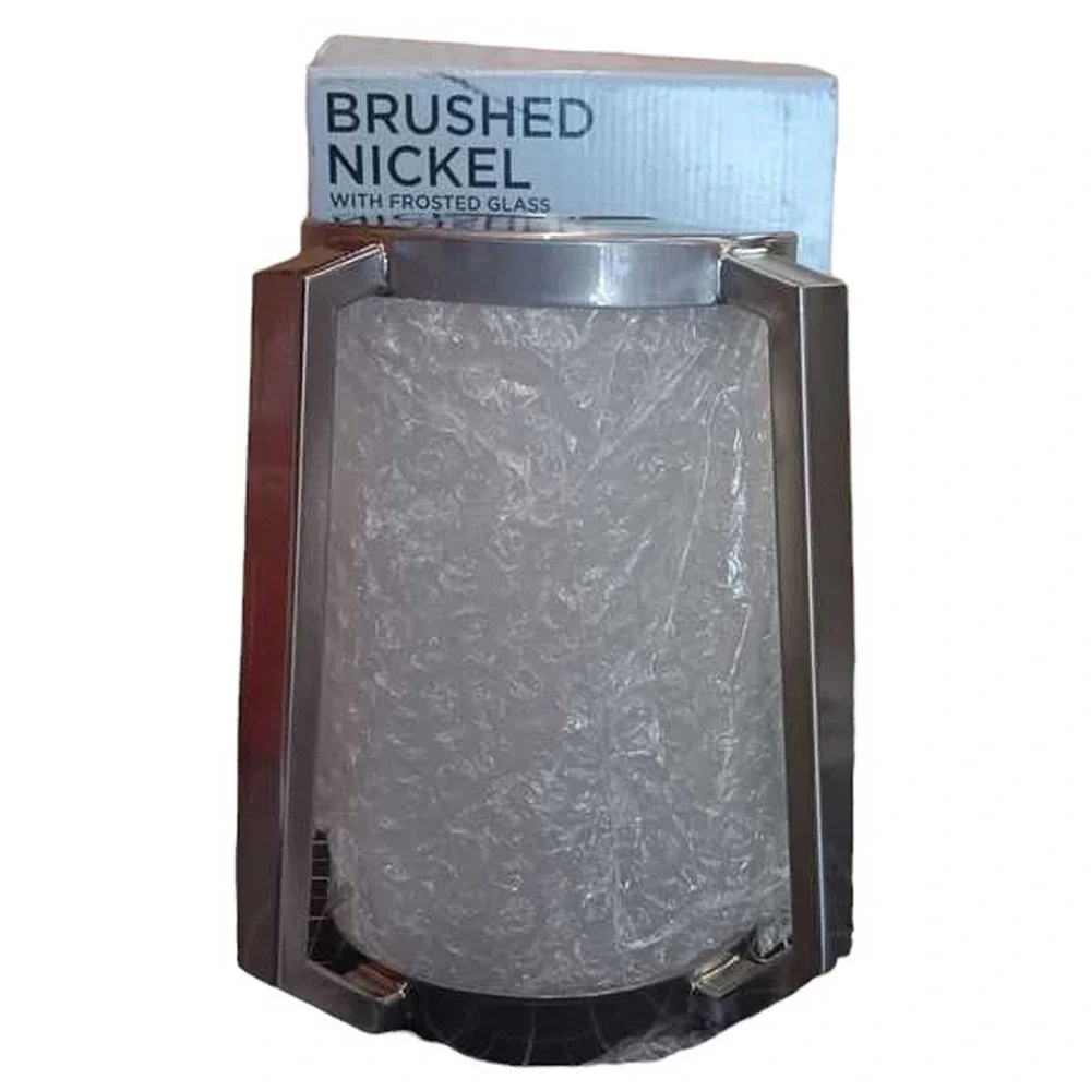 Brushed Nickel Metal Mini Pendant Shade, 7.88